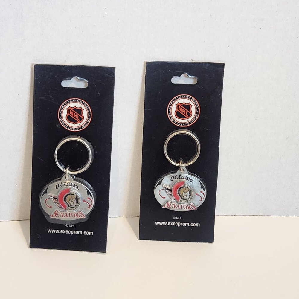 Ottawa Senators Hockey Team Keychains